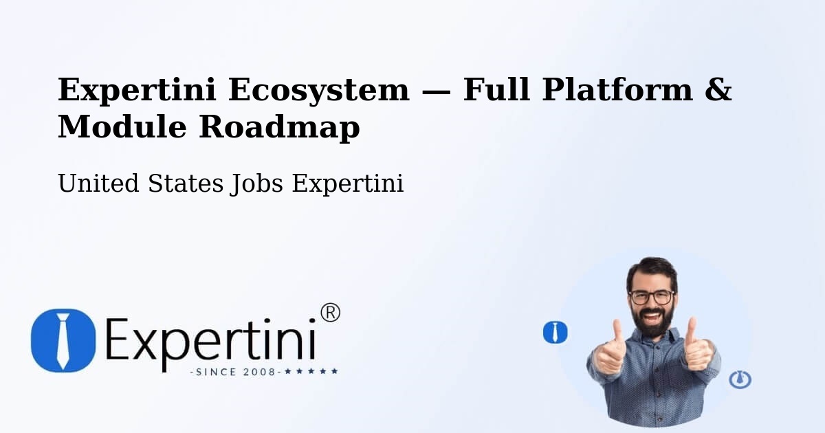 Expertini Ecosystem — Full Platform & Module Roadmap – Clearfield